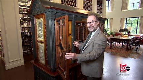 Inside the Boston Athenaeum, pieces of precious history .